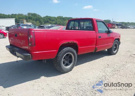 1993 Chevrolet Gmt-400 C1500 z USA, uszkodzony, nr VIN 1GCDC14Z6PE104819